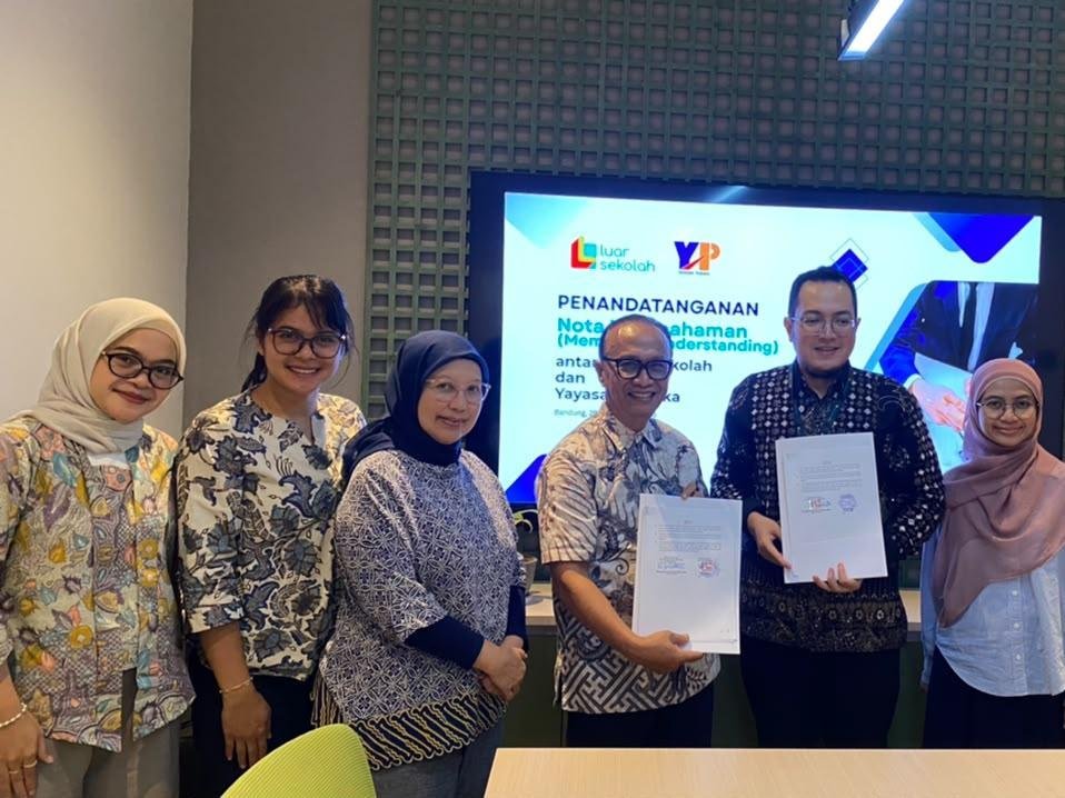 Yayasan Pusaka Jalin Kerja Sama dengan Luarsekolah untuk Perluas Akses Pendidikan dan Pengembangan Kompetensi
